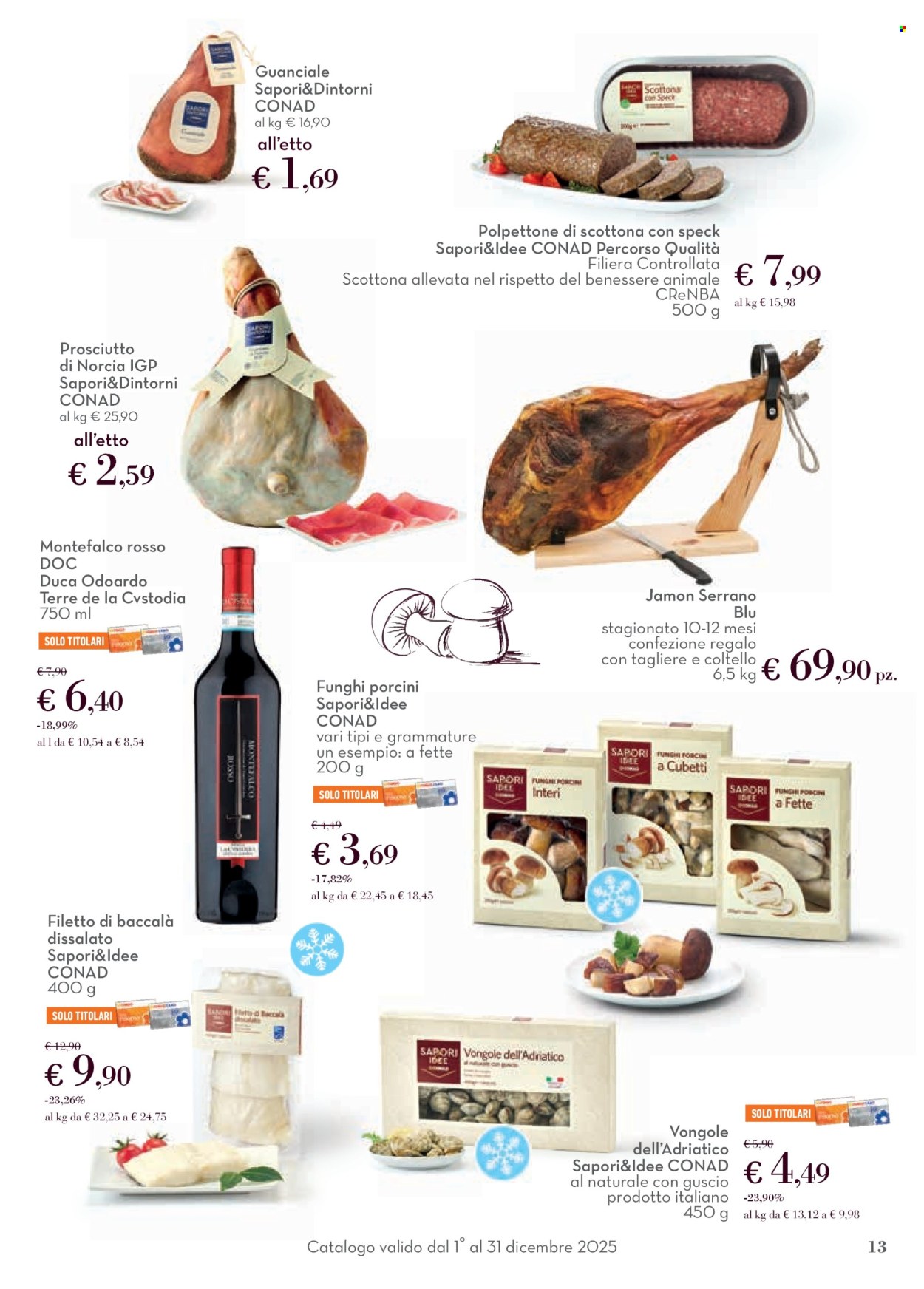 Volantino Conad - 1/12/2025 - 31/12/2025. Pagina 13