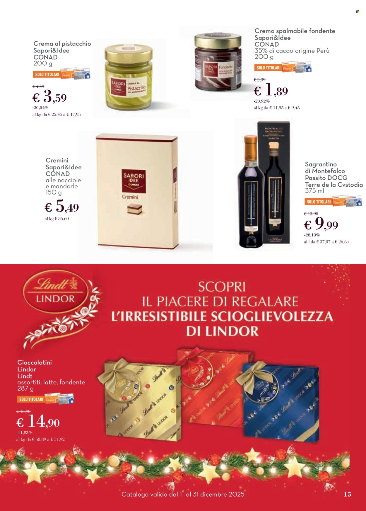 Volantino Conad - 1/12/2025 - 31/12/2025. Pagina 15