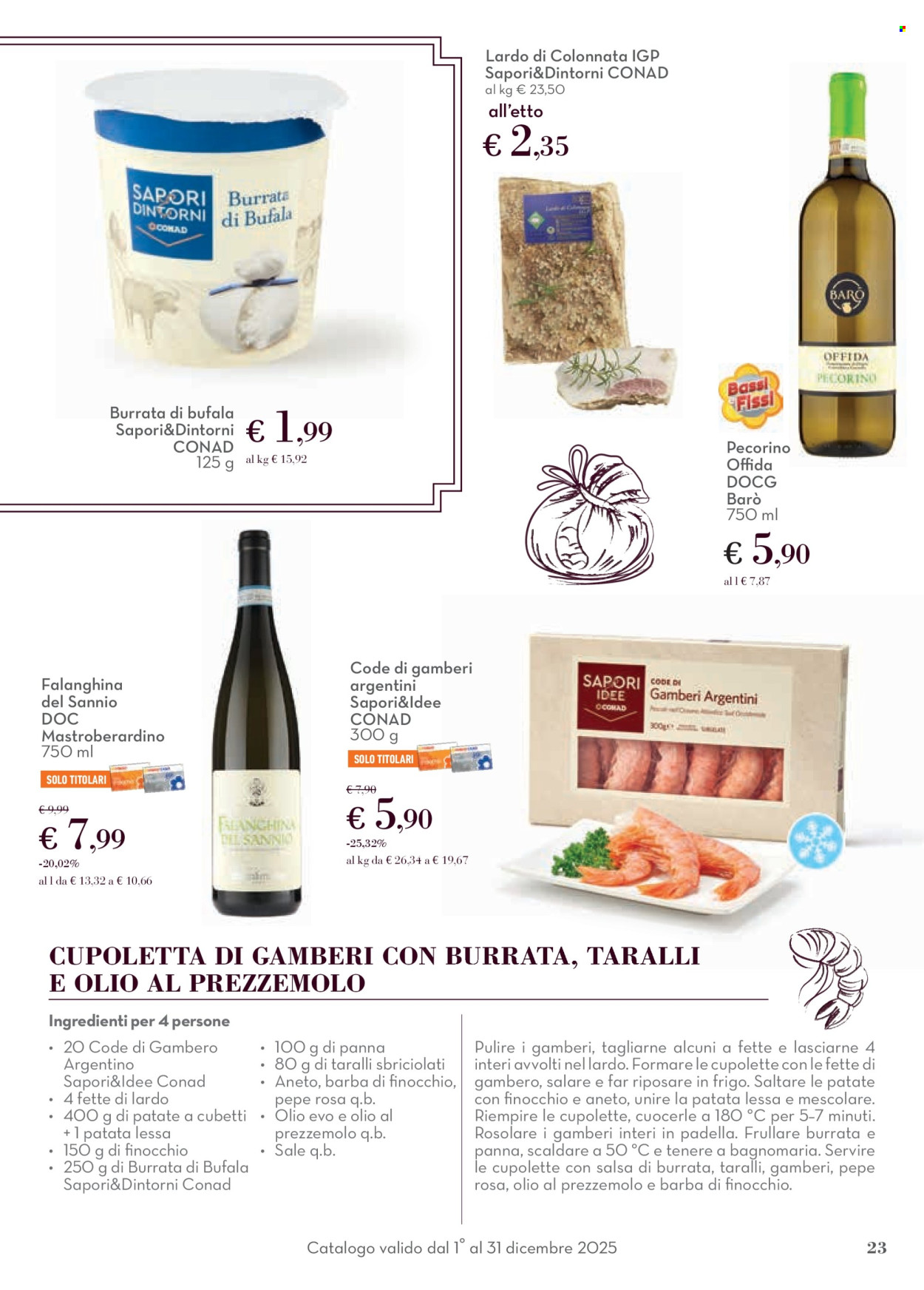 Volantino Conad - 1/12/2025 - 31/12/2025. Pagina 23