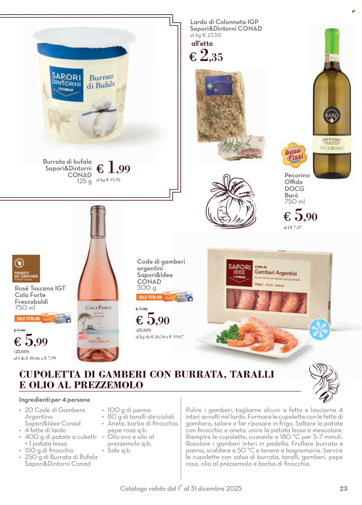 Volantino Conad - 1/12/2025 - 31/12/2025. Pagina 23