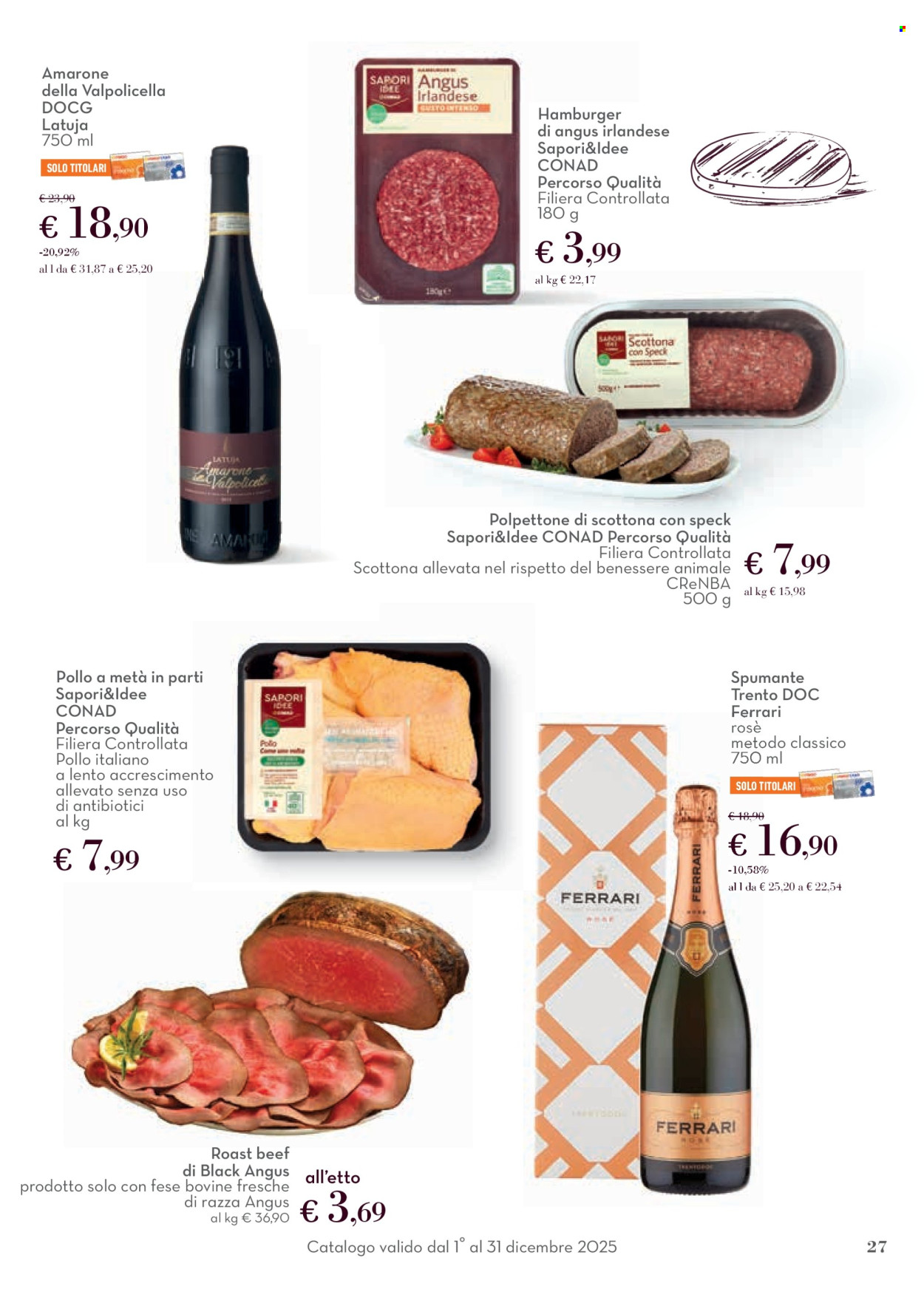 Volantino Conad - 1/12/2025 - 31/12/2025. Pagina 27