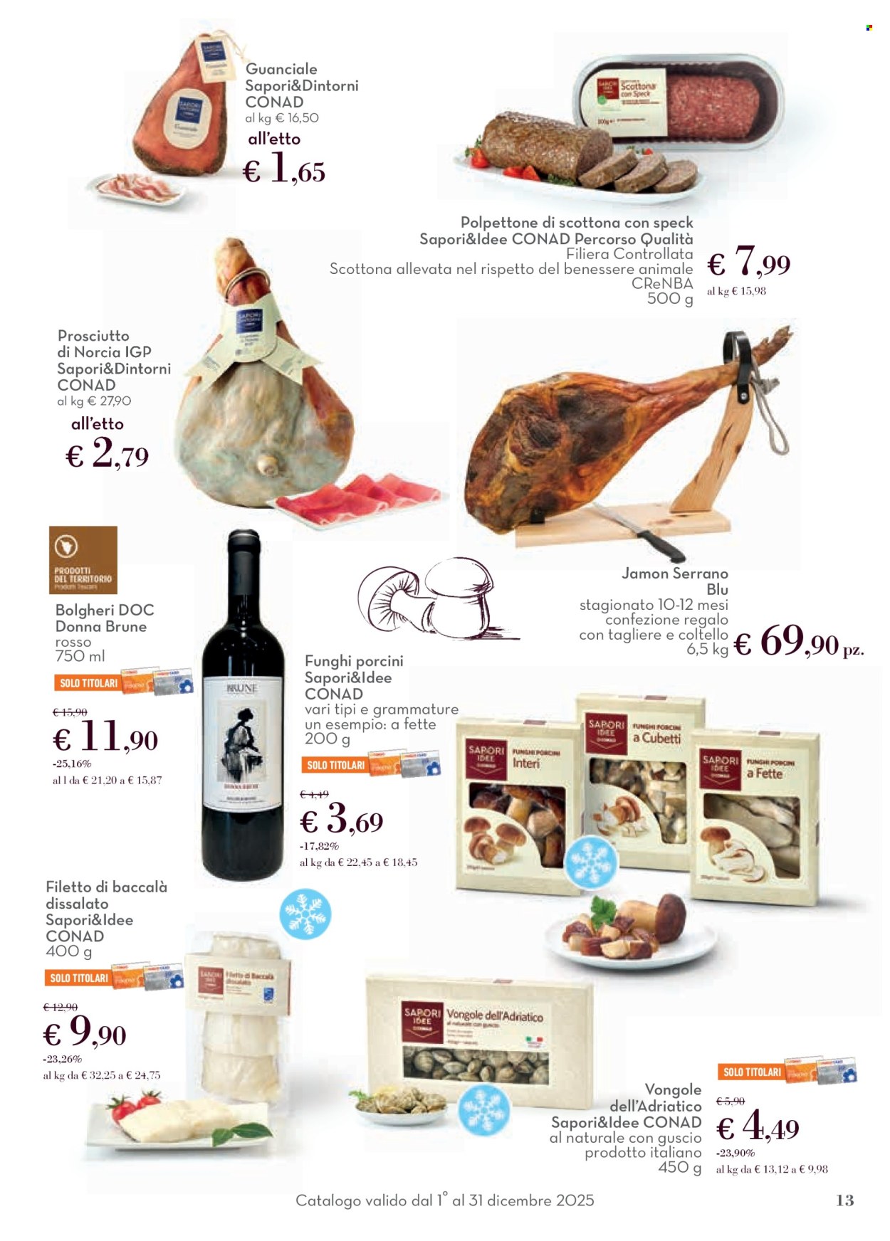 Volantino Conad - 1/12/2025 - 31/12/2025. Pagina 13