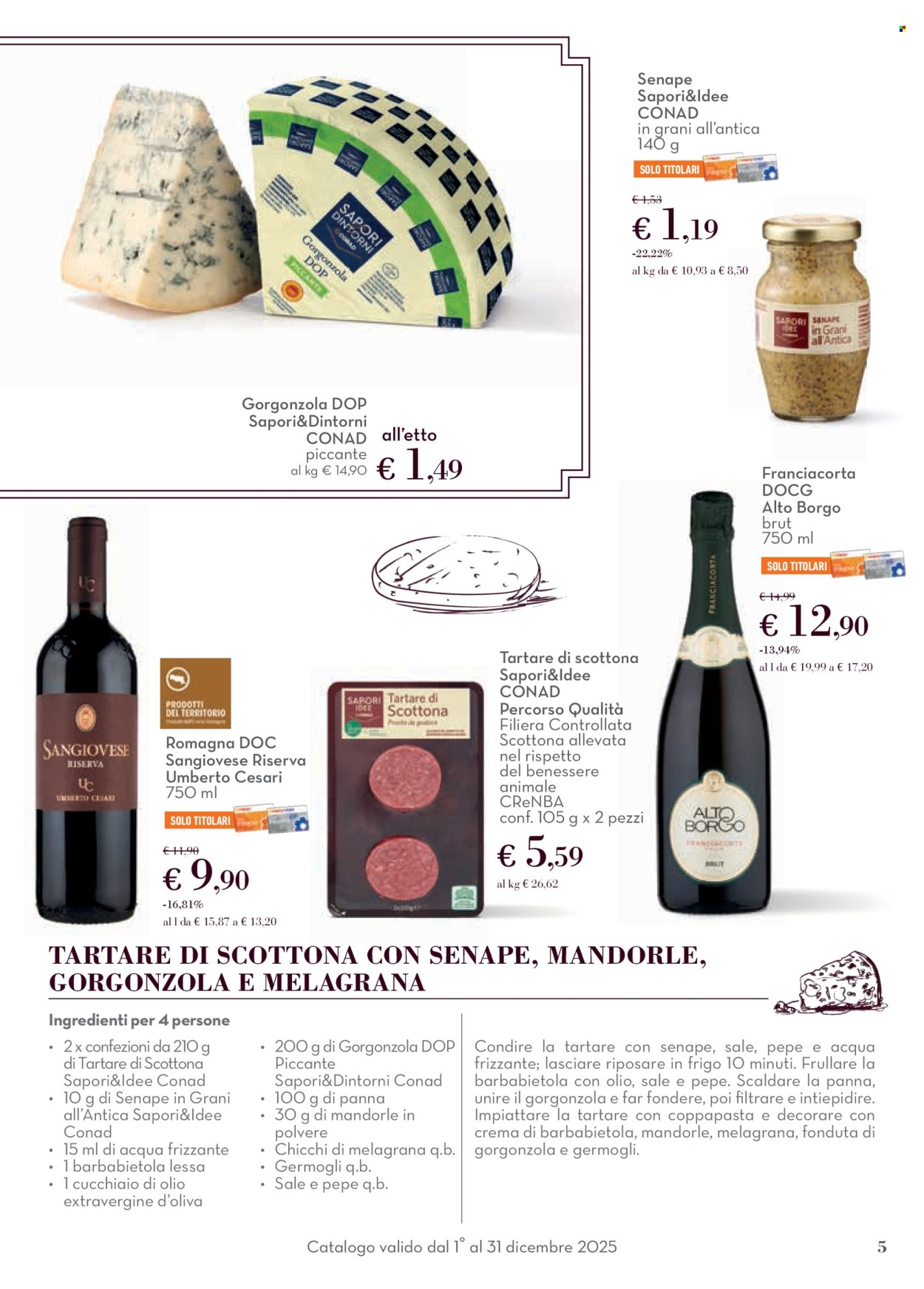 Volantino Conad - 1/12/2025 - 31/12/2025. Pagina 5