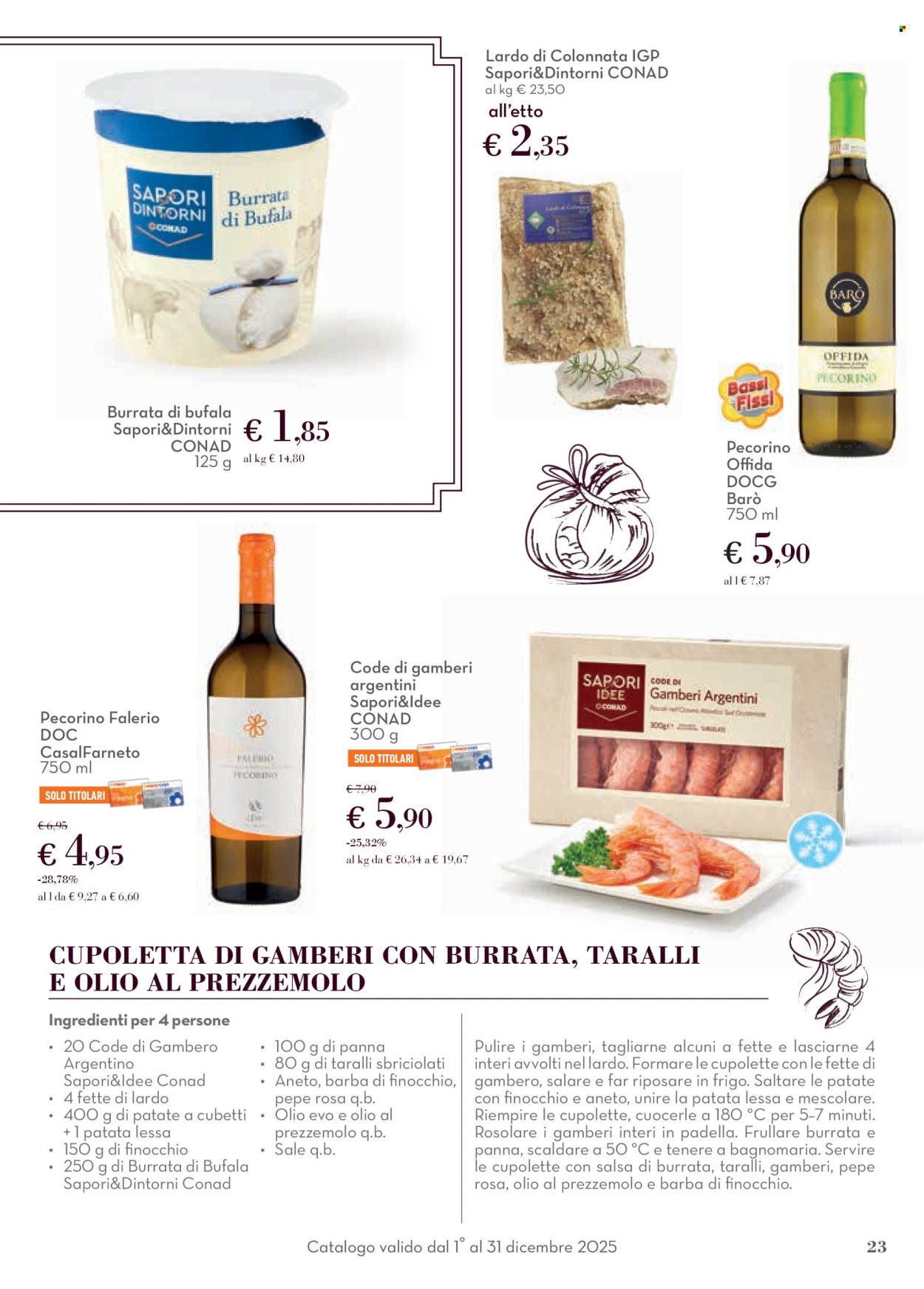 Volantino Conad - 1/12/2025 - 31/12/2025. Pagina 23