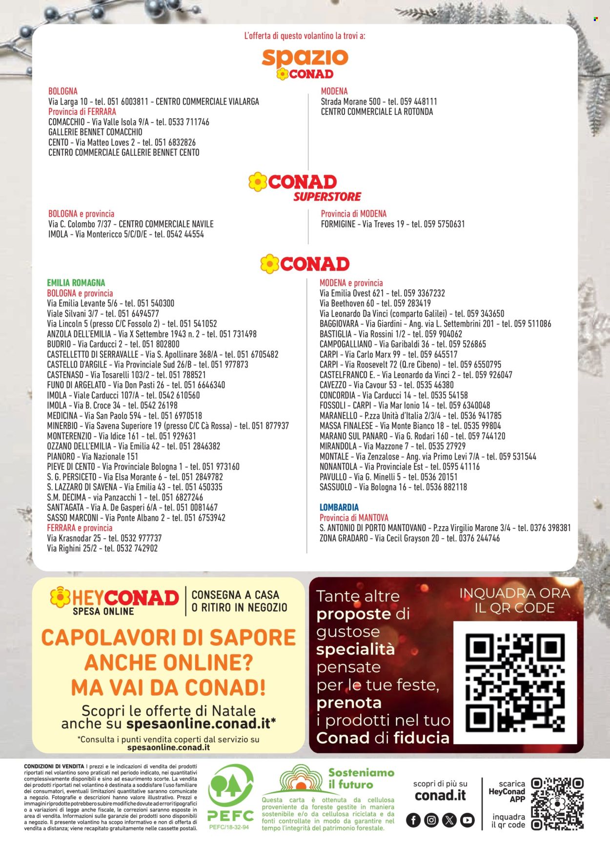 Volantino Conad - 1/12/2025 - 31/12/2025. Pagina 40