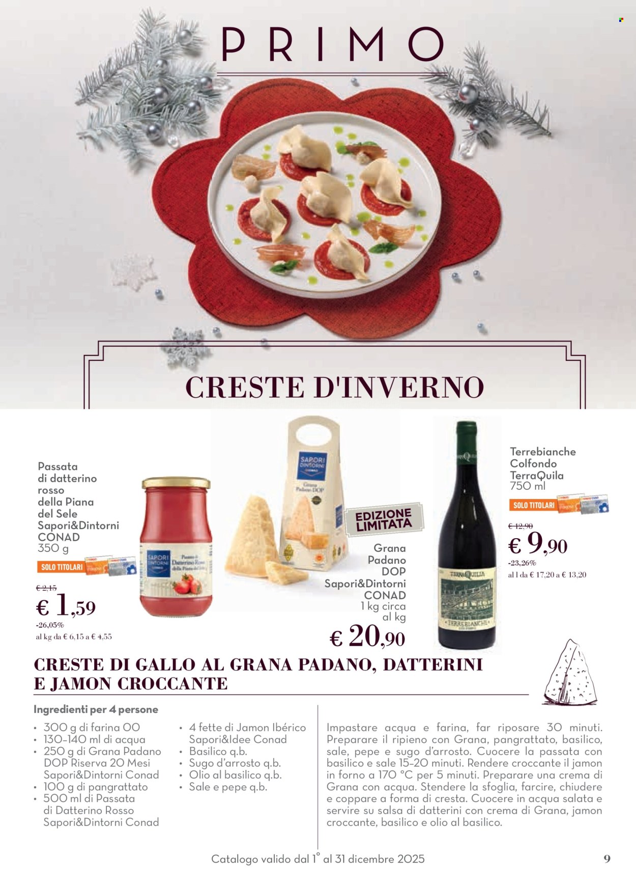 Volantino Conad - 1/12/2025 - 31/12/2025. Pagina 9