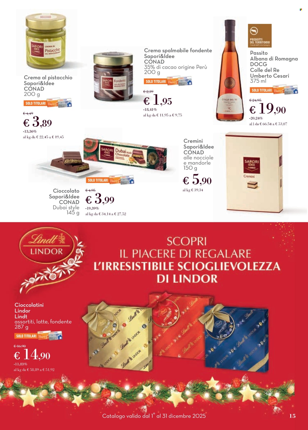 Volantino Conad - 1/12/2025 - 31/12/2025. Pagina 15