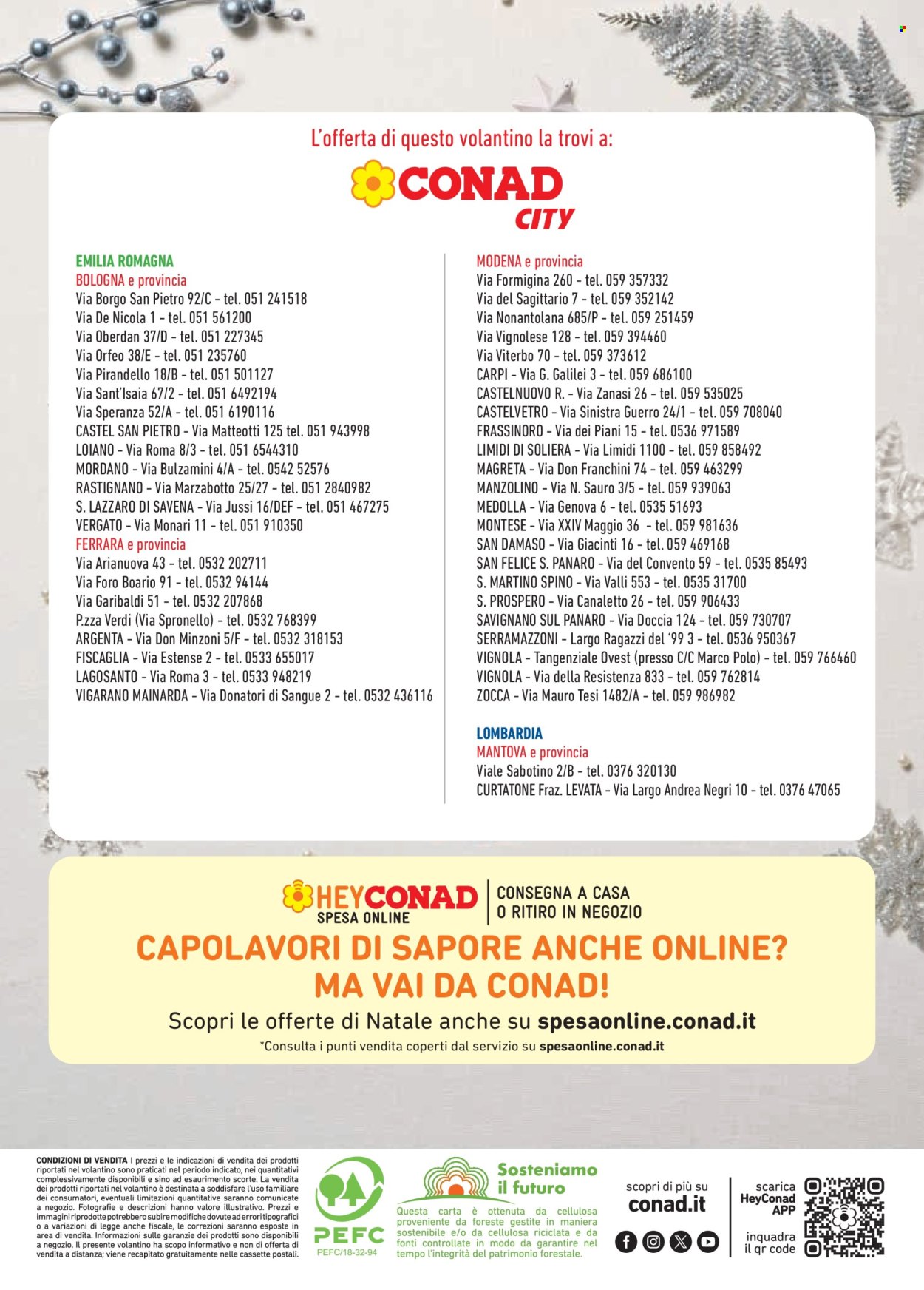 Volantino Conad - 1/12/2025 - 31/12/2025. Pagina 20
