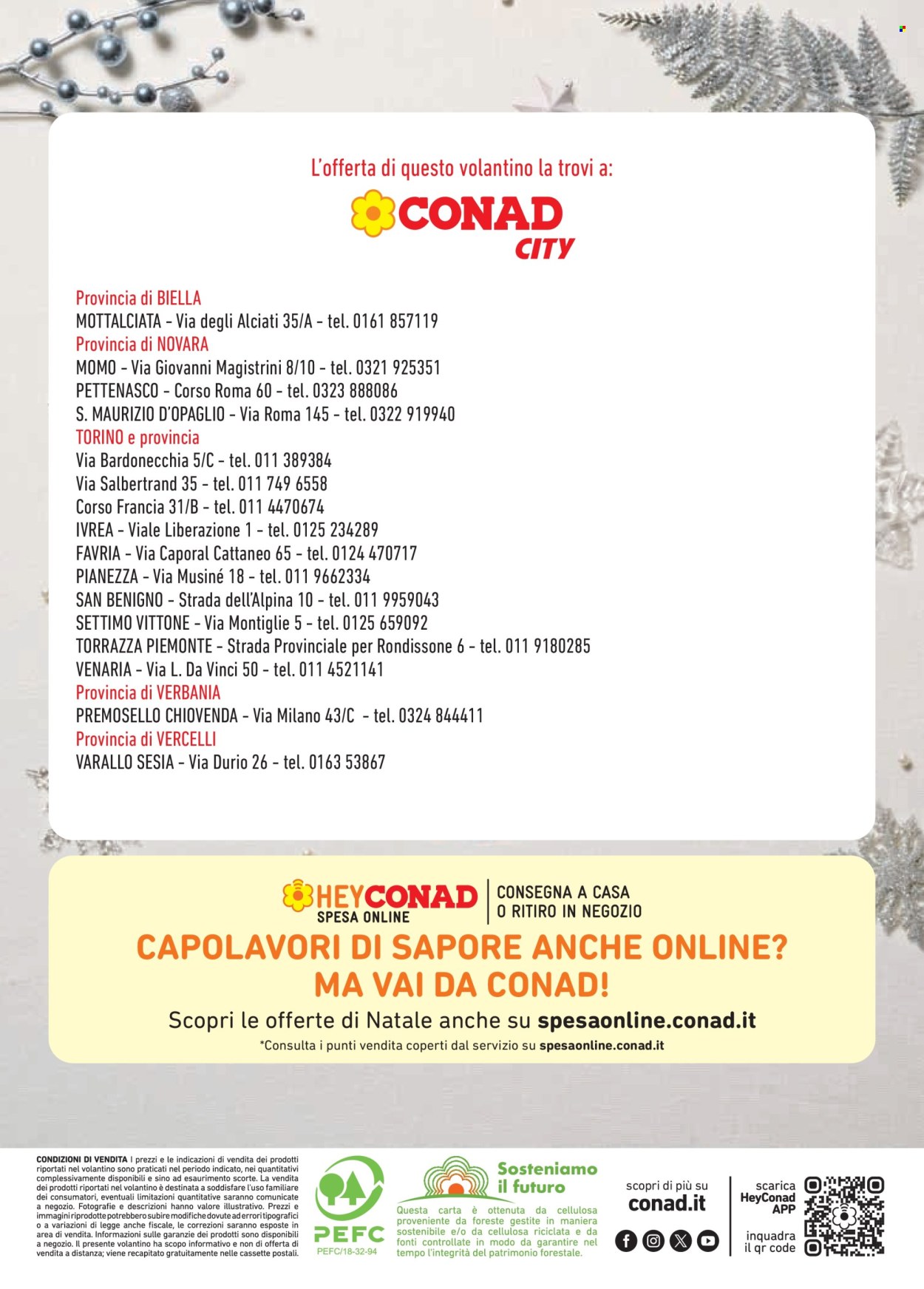 Volantino Conad - 1/12/2025 - 31/12/2025. Pagina 20