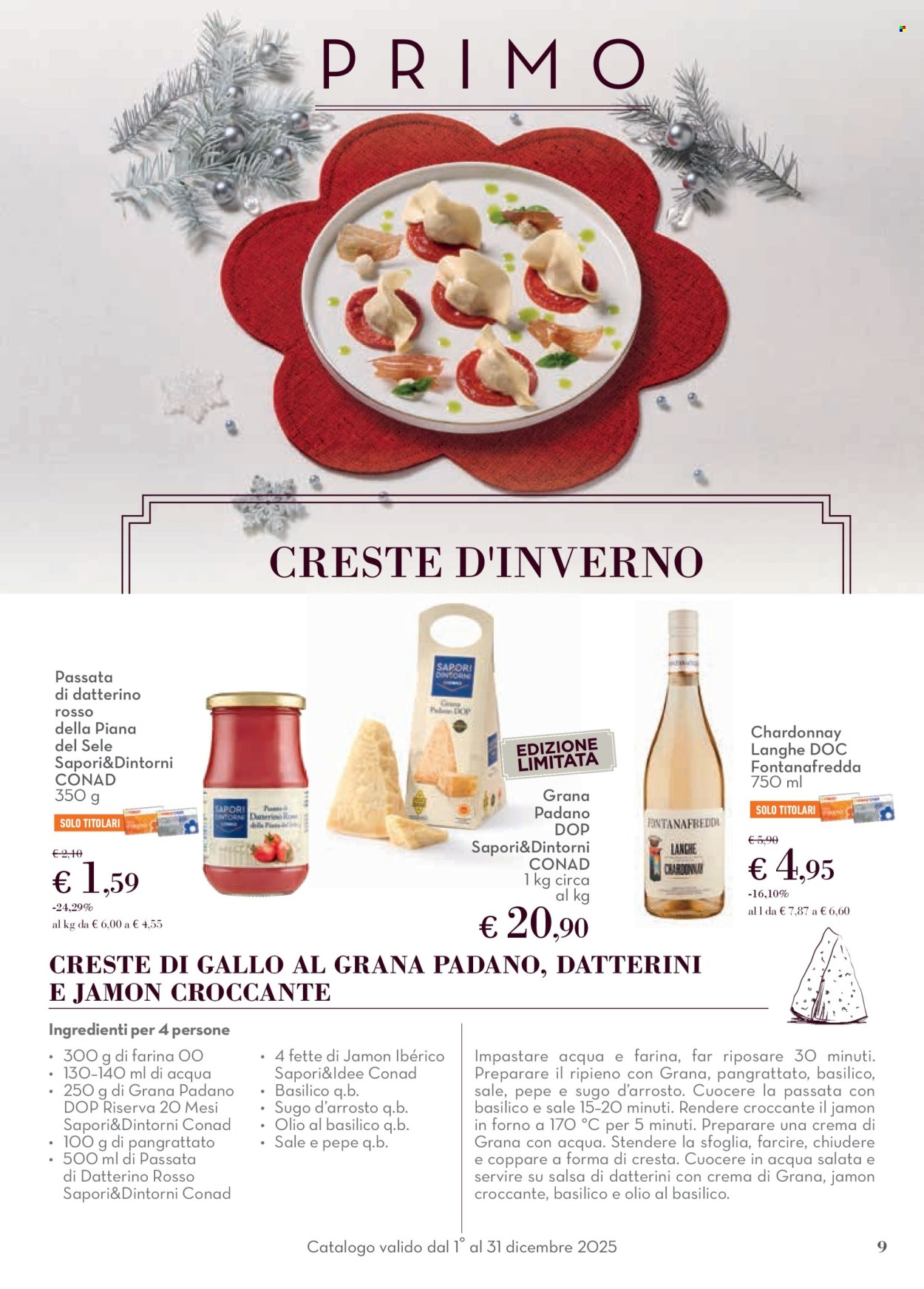 Volantino Conad - 1/12/2025 - 31/12/2025. Pagina 9