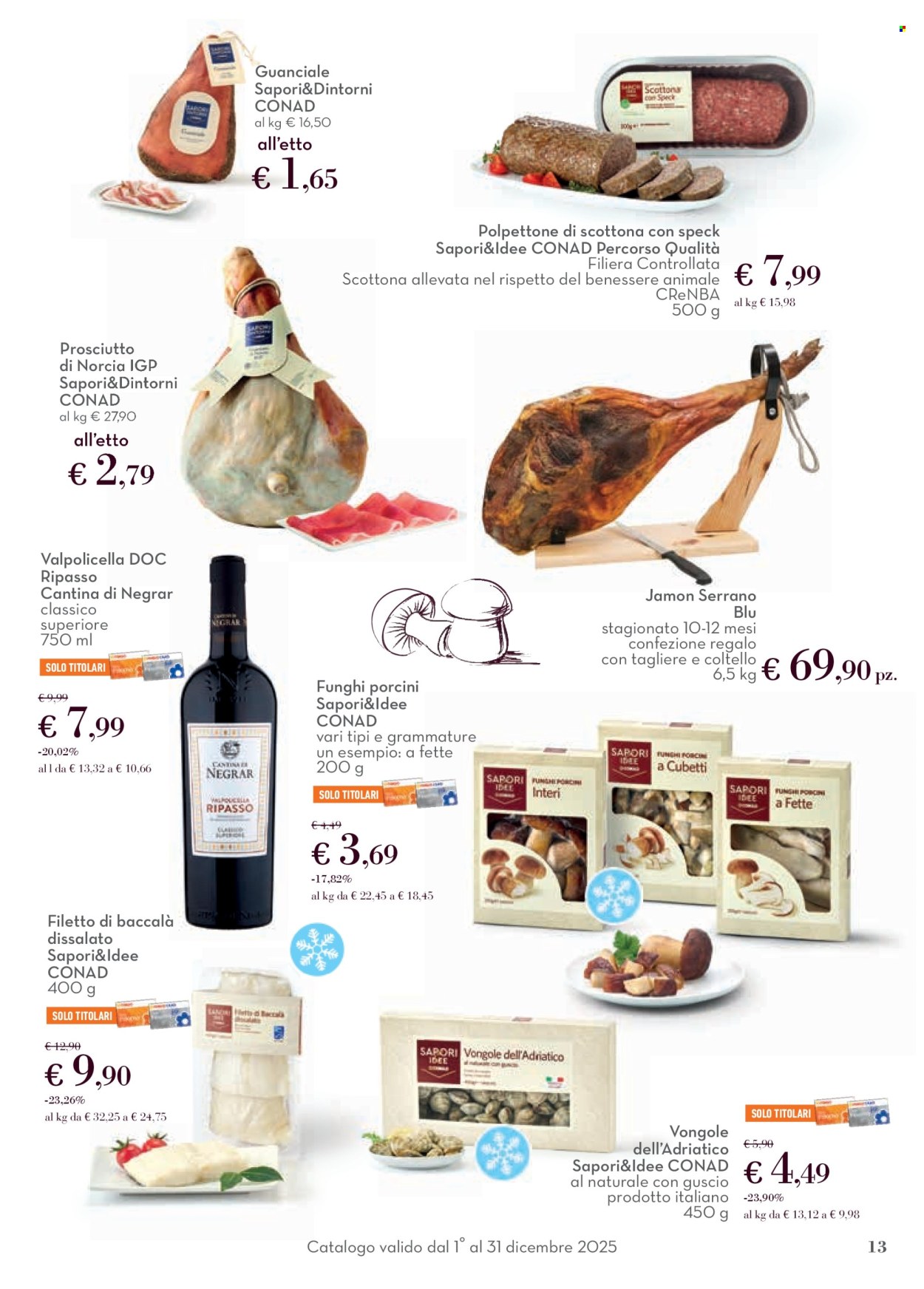 Volantino Conad - 1/12/2025 - 31/12/2025. Pagina 13