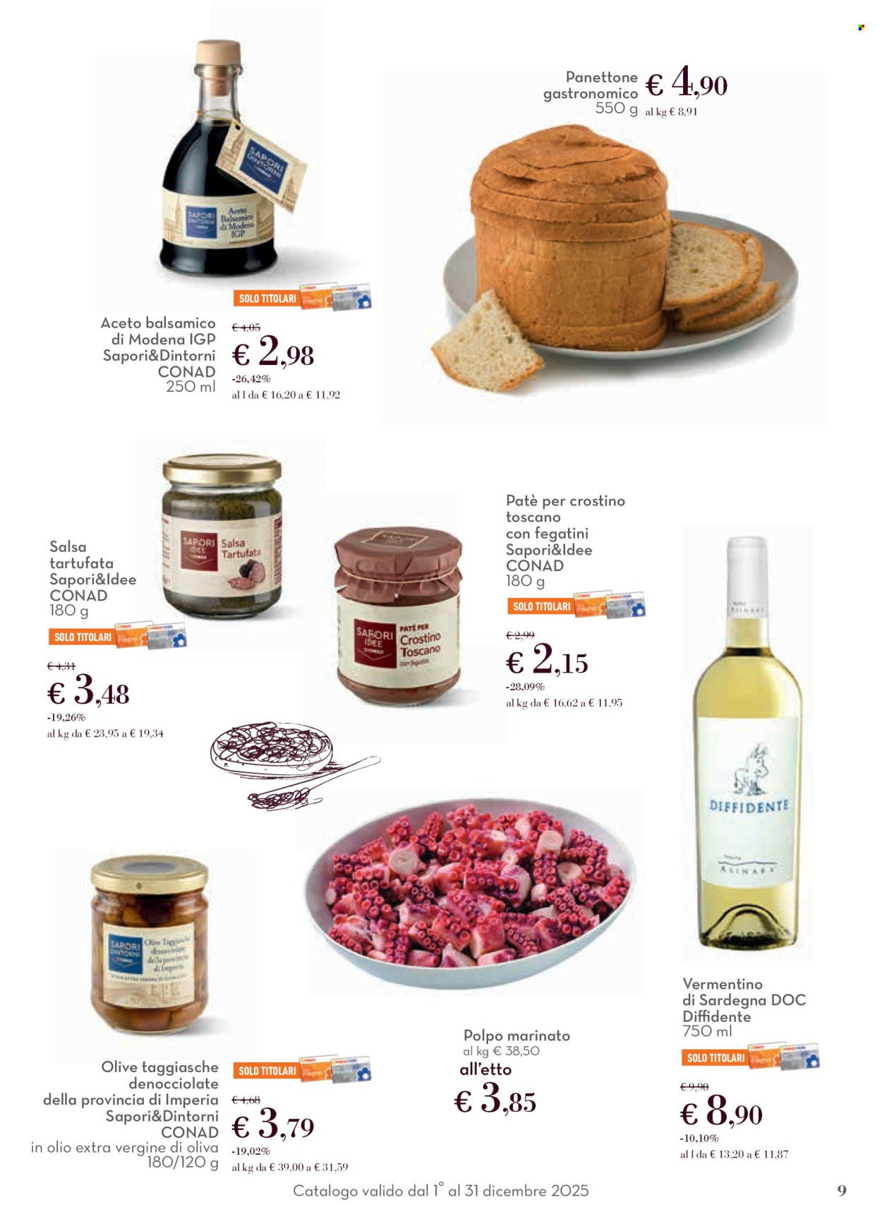 Volantino Conad - 1/12/2025 - 31/12/2025. Pagina 9