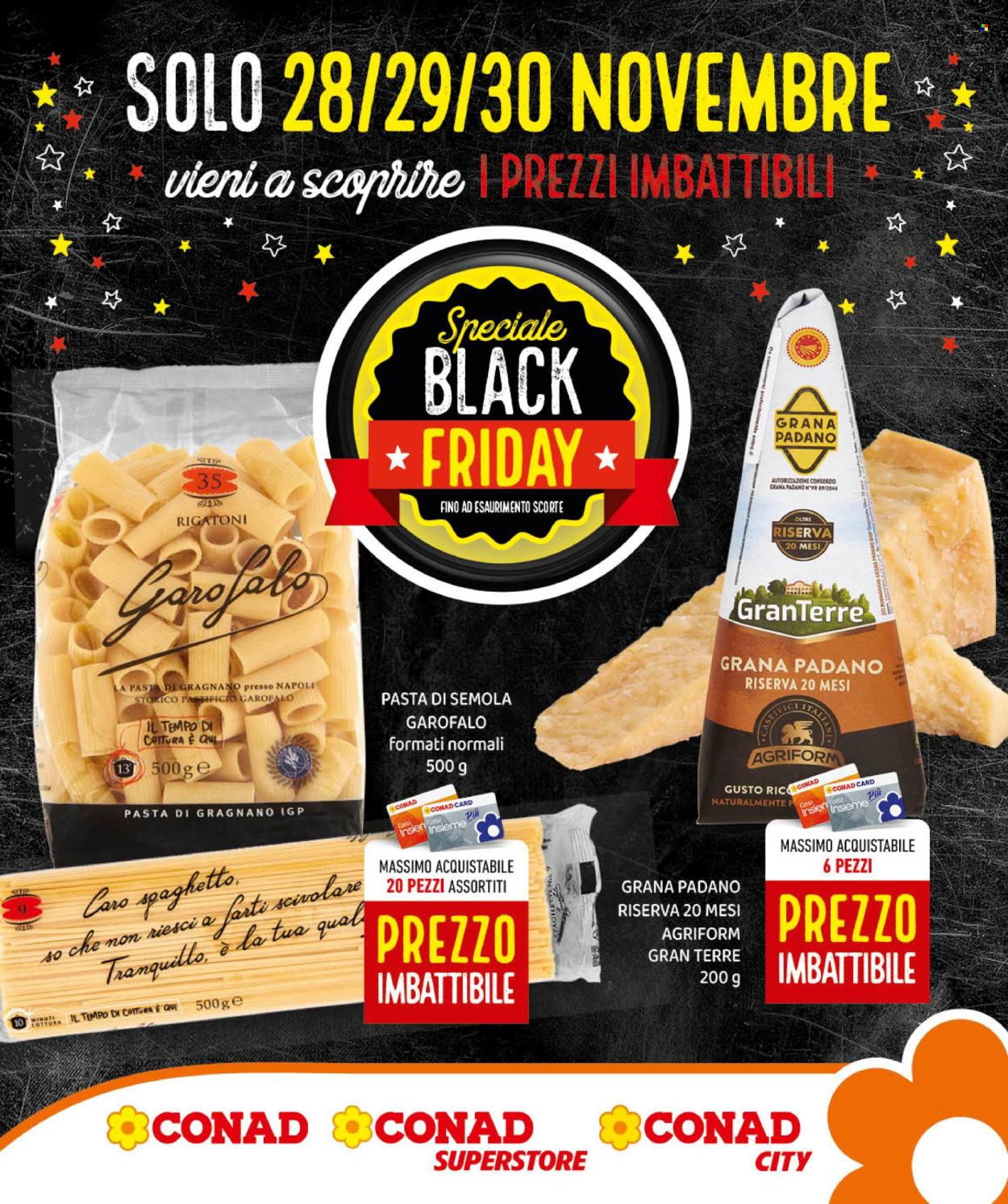Volantino Conad - 28/11/2025 - 30/11/2025. Pagina 1