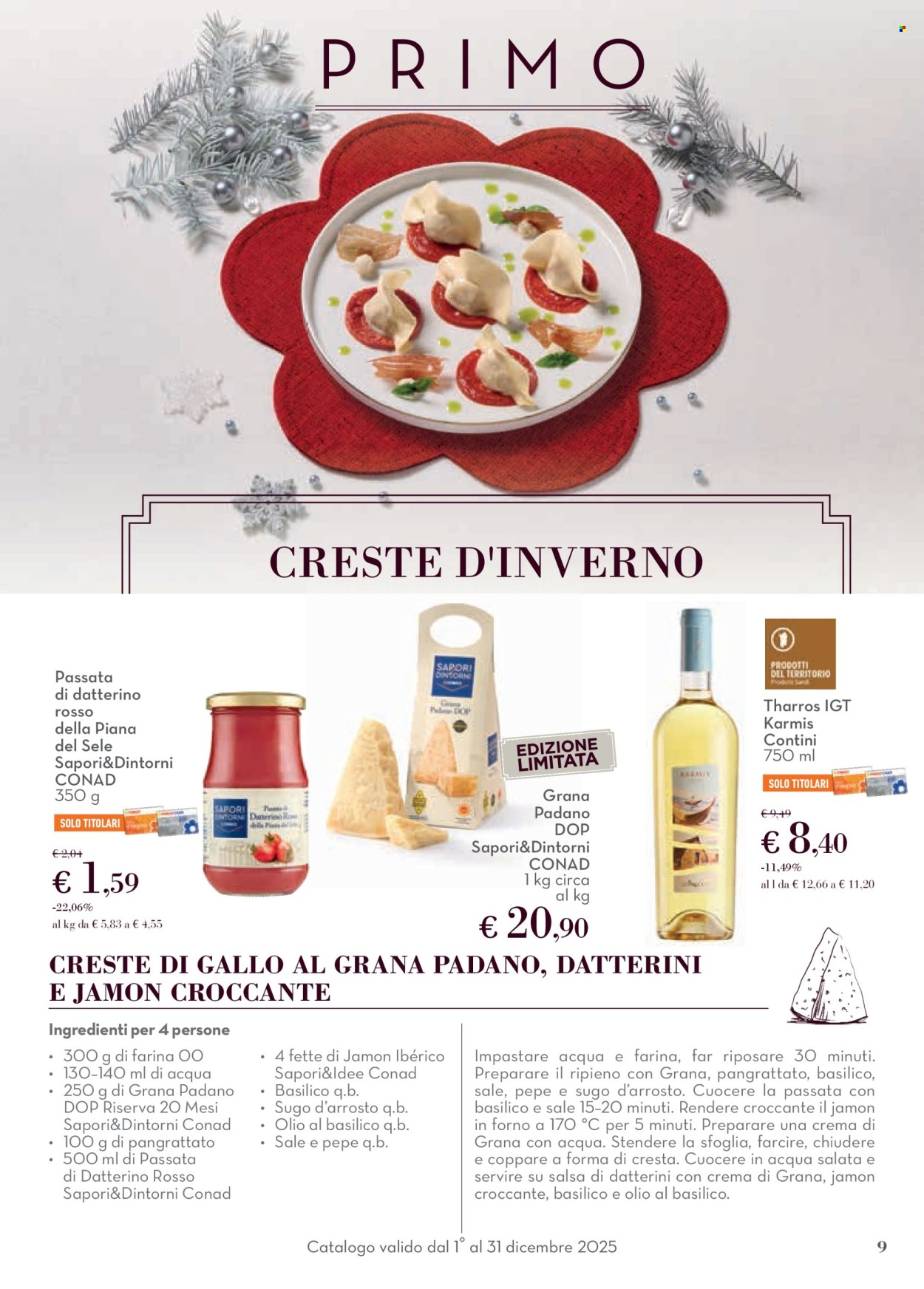 Volantino Conad - 1/12/2025 - 31/12/2025. Pagina 9