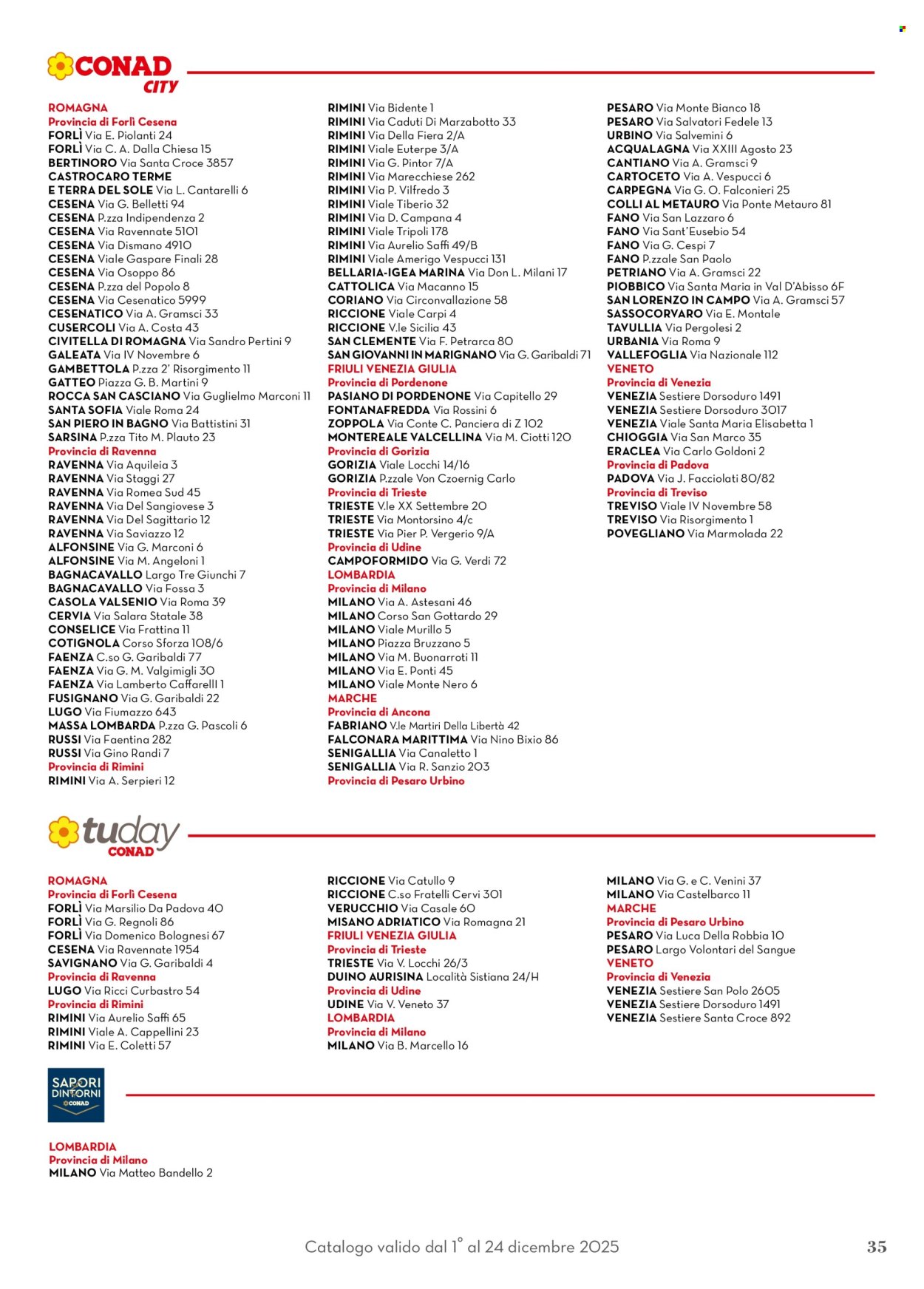 Volantino Conad - 1/12/2025 - 24/12/2025. Pagina 35