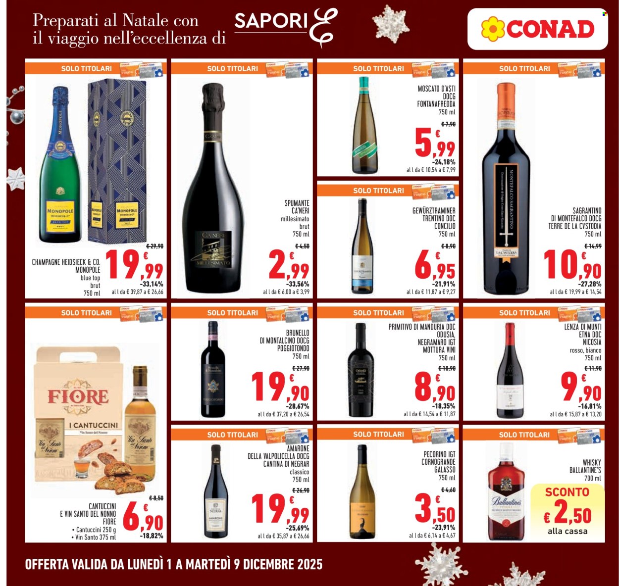 Volantino Conad - 1/12/2025 - 9/12/2025. Pagina 8