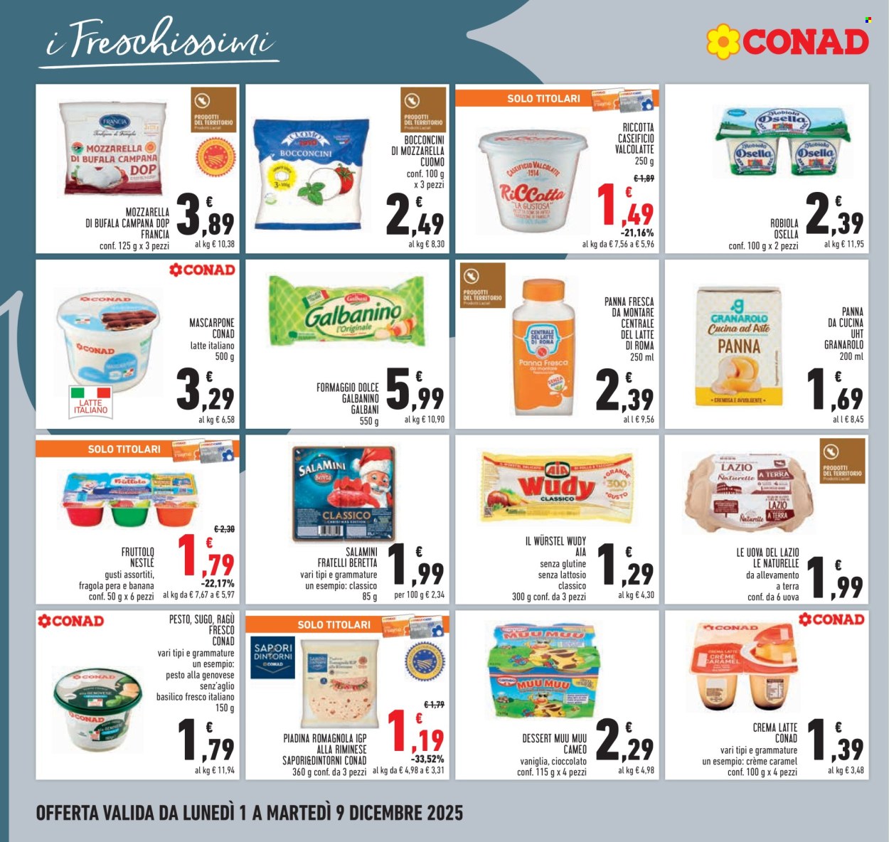Volantino Conad - 1/12/2025 - 9/12/2025. Pagina 16