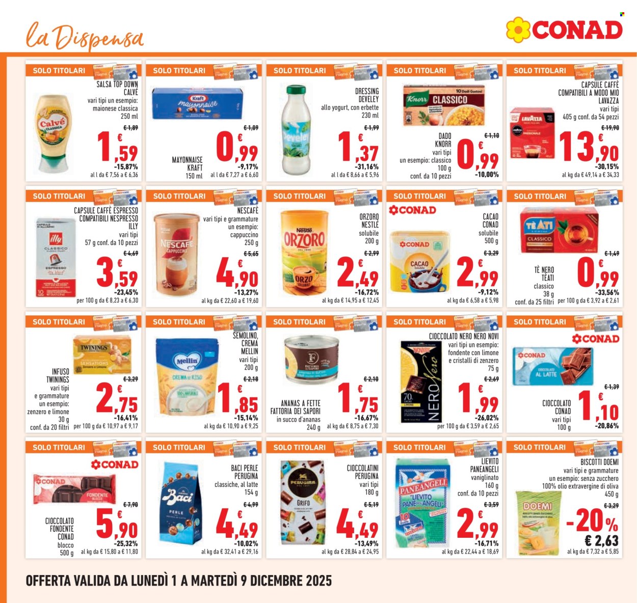 Volantino Conad - 1/12/2025 - 9/12/2025. Pagina 20