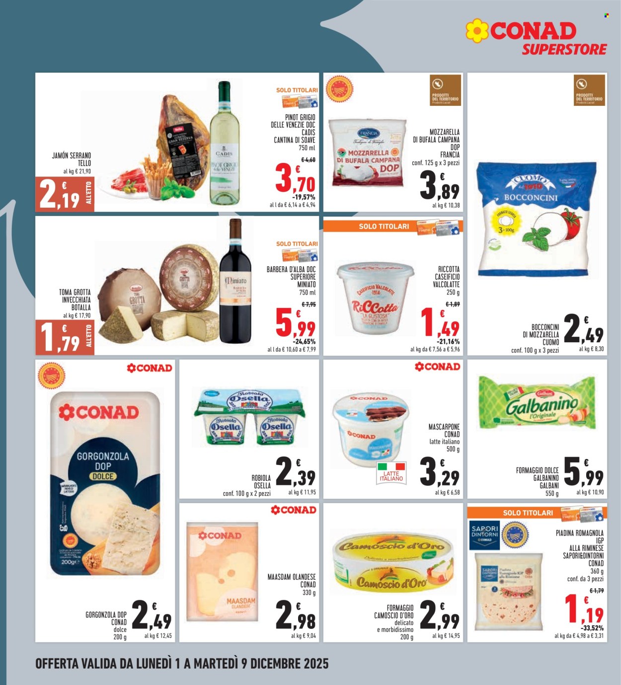 Volantino Conad - 1/12/2025 - 9/12/2025. Pagina 16