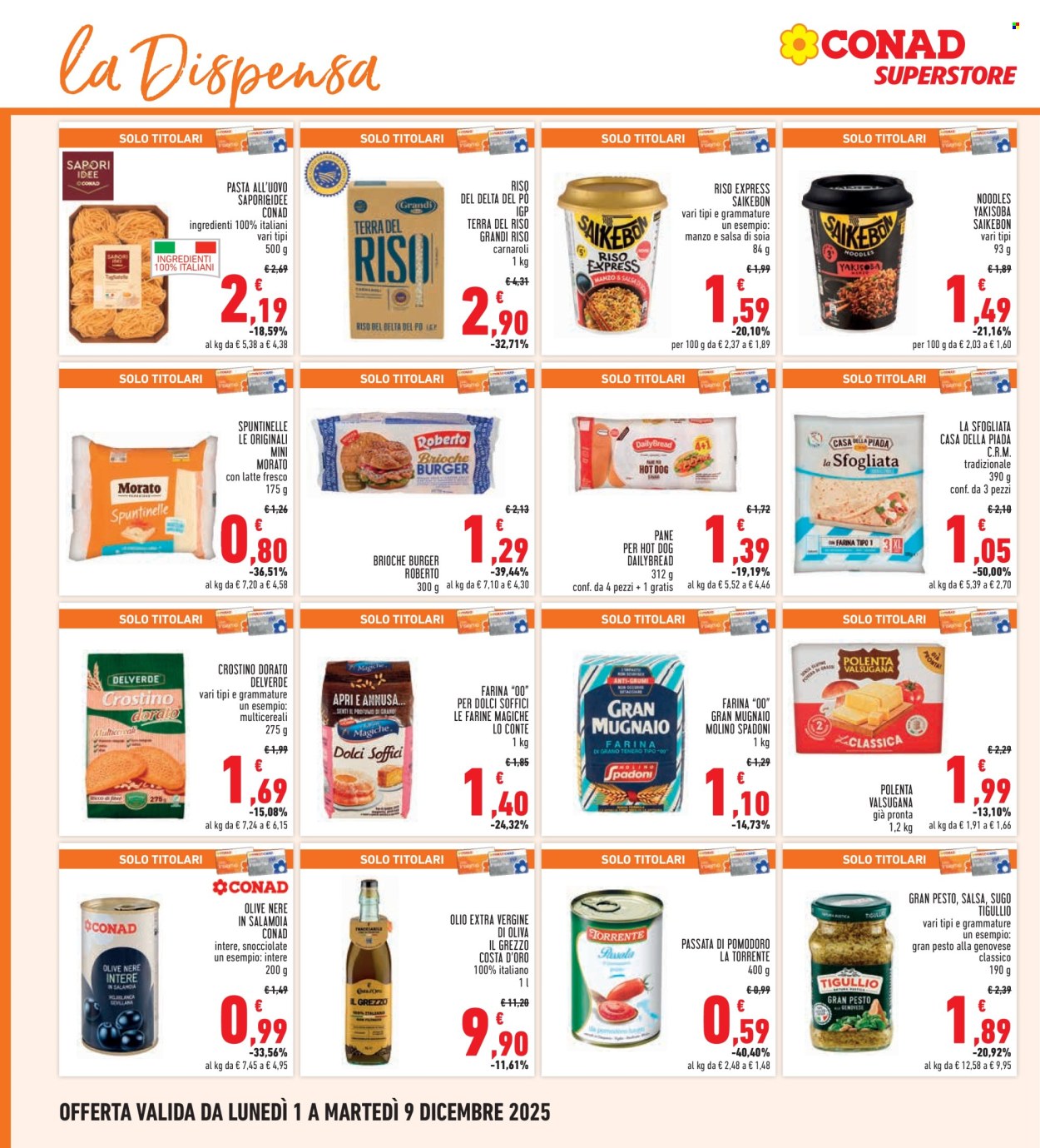 Volantino Conad - 1/12/2025 - 9/12/2025. Pagina 20