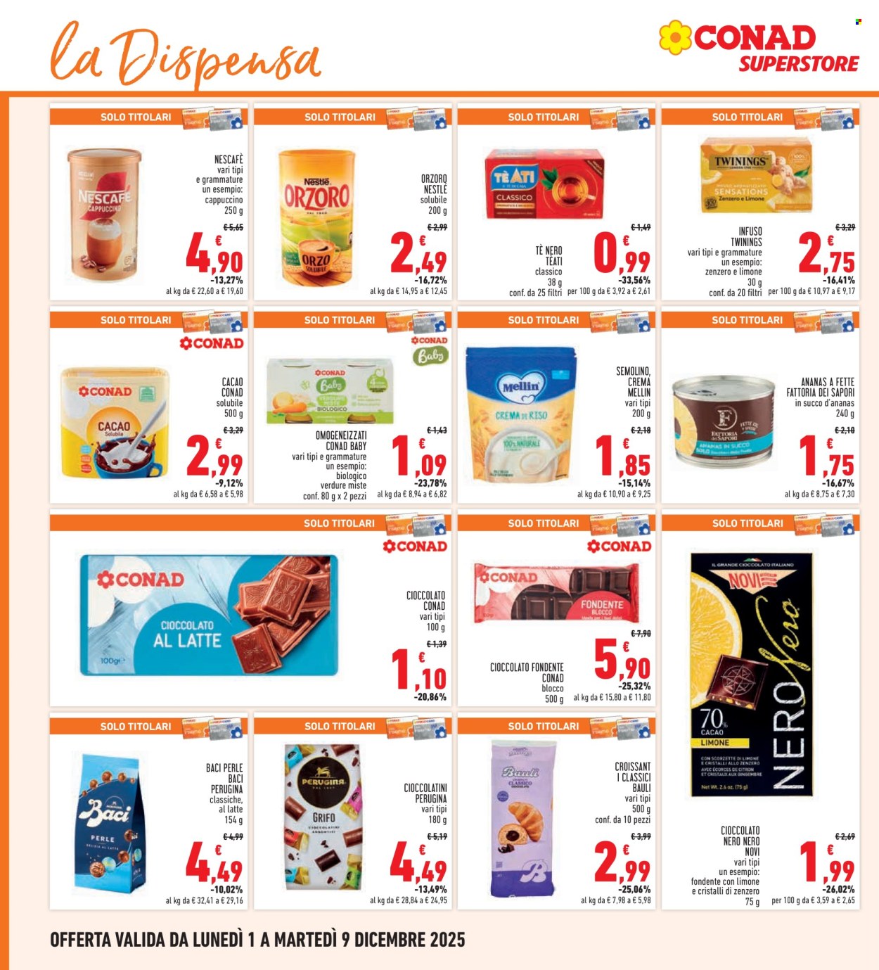 Volantino Conad - 1/12/2025 - 9/12/2025. Pagina 22