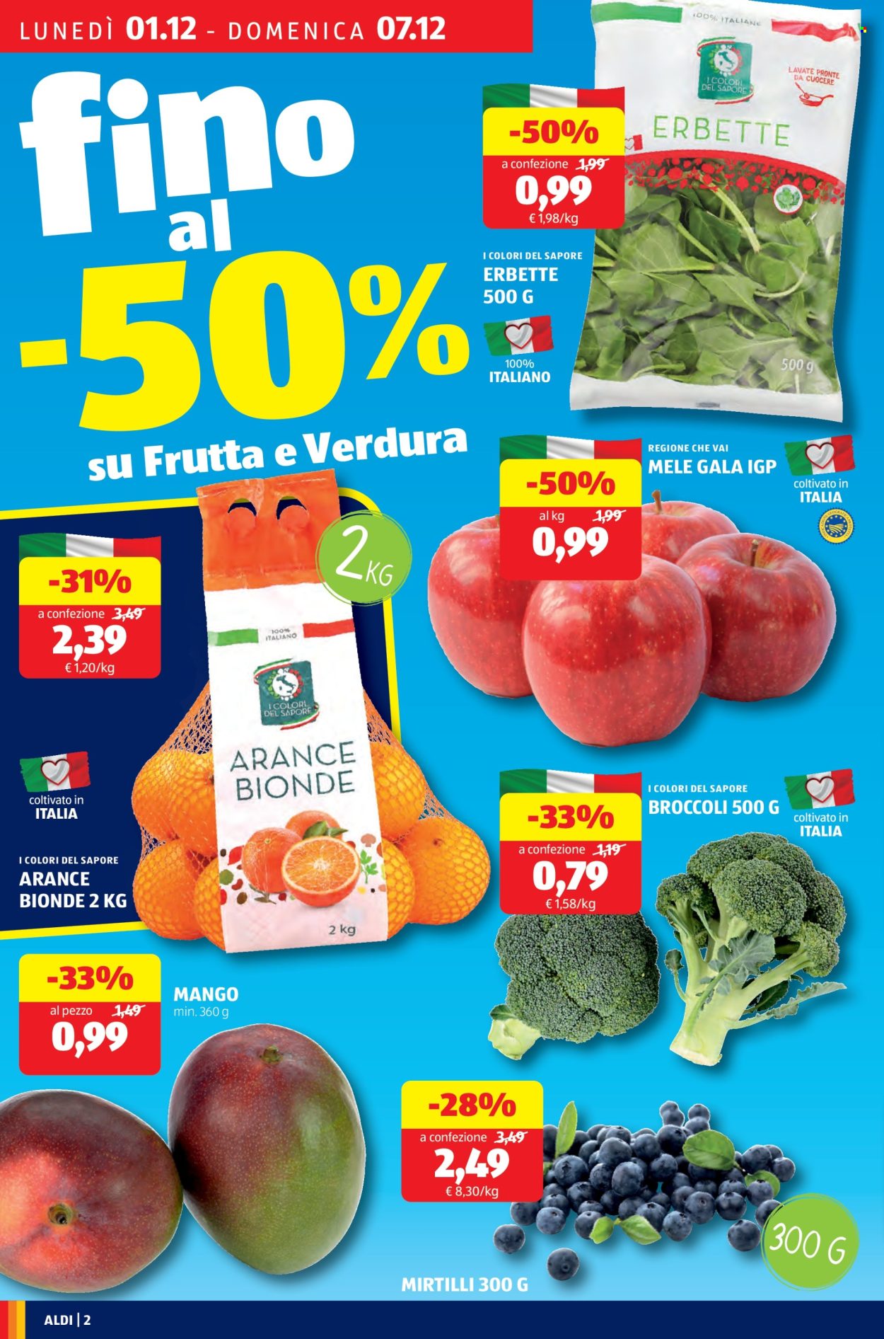 Volantino Aldi - 1/12/2025 - 7/12/2025. Pagina 2