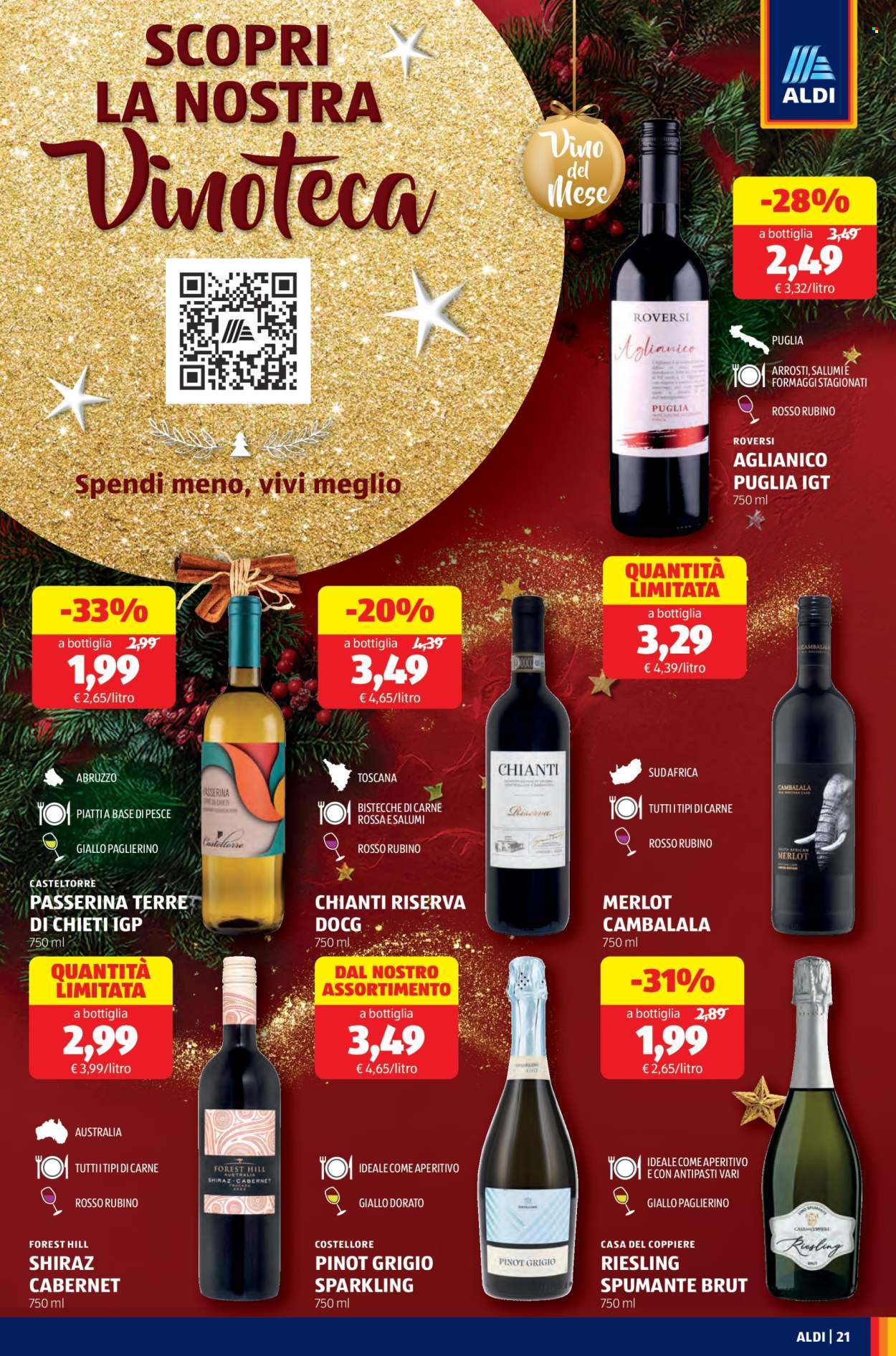 Volantino Aldi - 1/12/2025 - 7/12/2025. Pagina 21