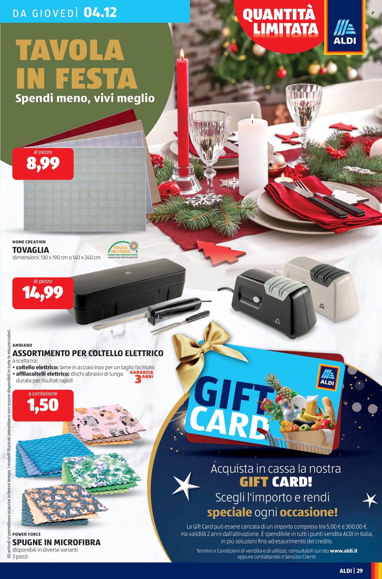 Volantino Aldi - 1/12/2025 - 7/12/2025. Pagina 29