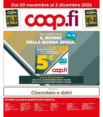 Volantino Coop - 20/11/2025 - 2/12/2025.