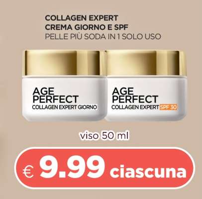 AGE PERFECT Collagen Expert Crema Giorno e SPF