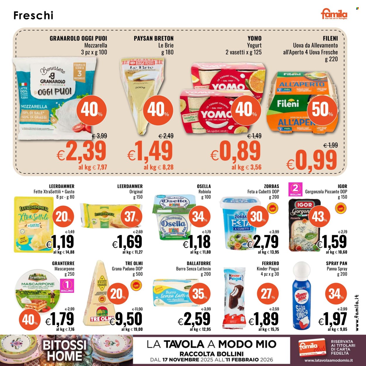 Volantino Famila - 27/11/2025 - 10/12/2025. Pagina 13
