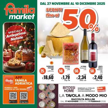 Volantino Famila - 27/11/2025 - 10/12/2025.