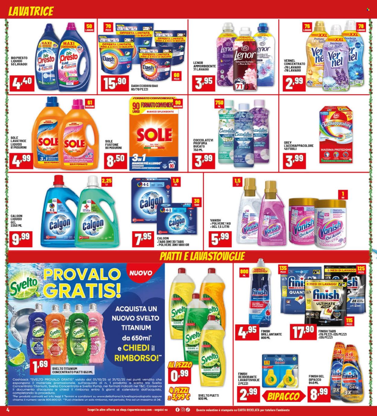 Volantino Risparmio Casa - 26/11/2025 - 20/12/2025. Pagina 4