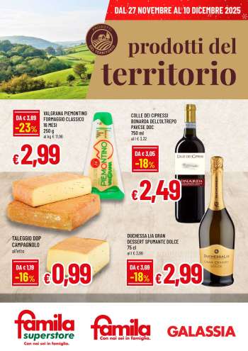Volantino Famila - 27/11/2025 - 10/12/2025.