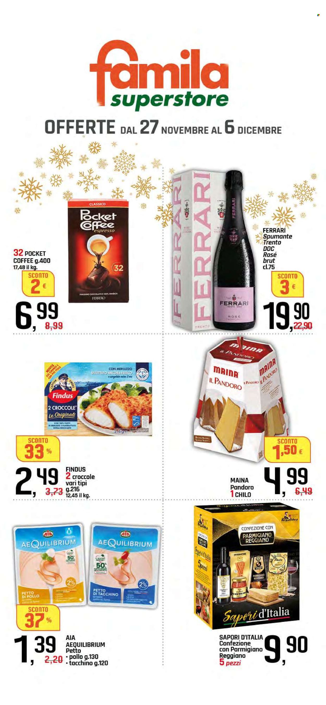 Volantino Famila - 27/11/2025 - 6/12/2025. Pagina 1