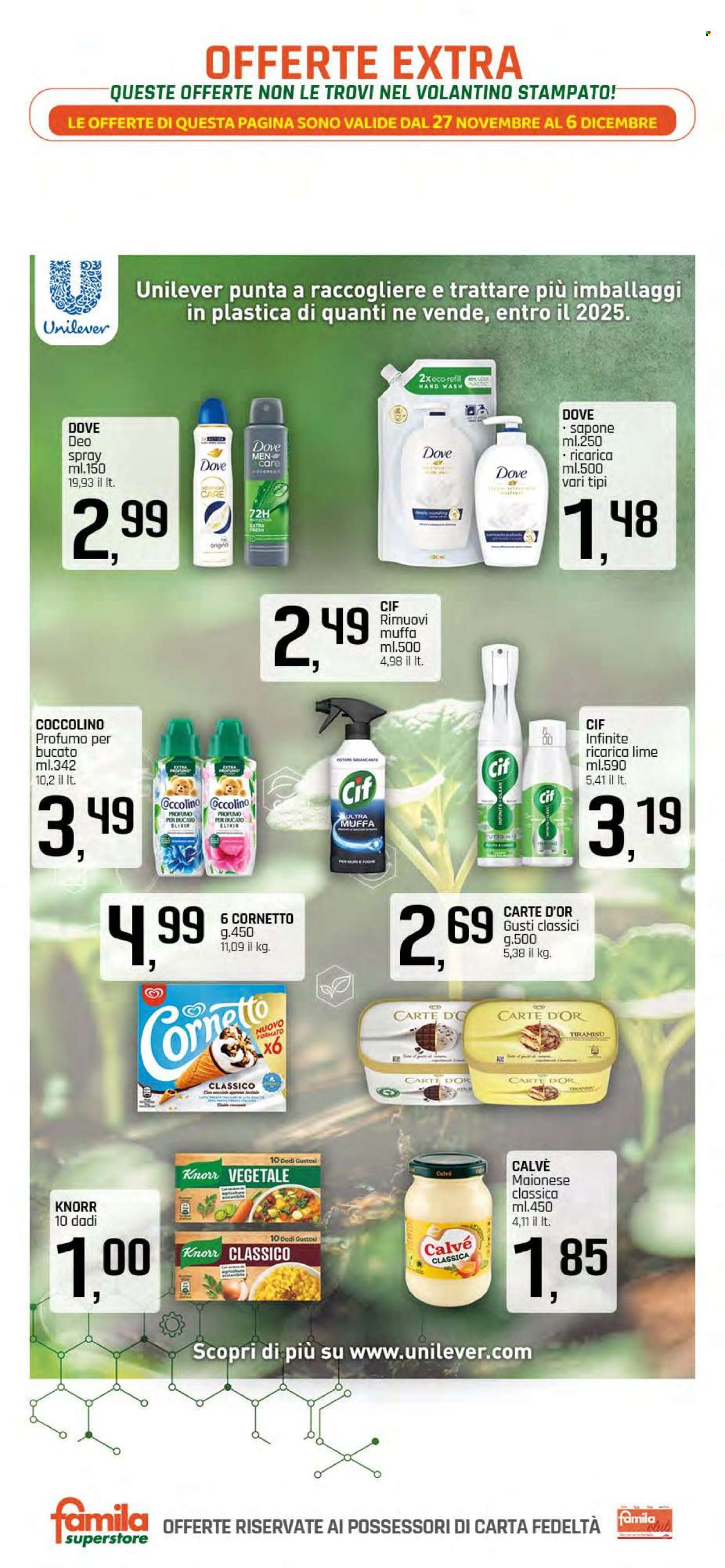 Volantino Famila - 27/11/2025 - 6/12/2025. Pagina 34