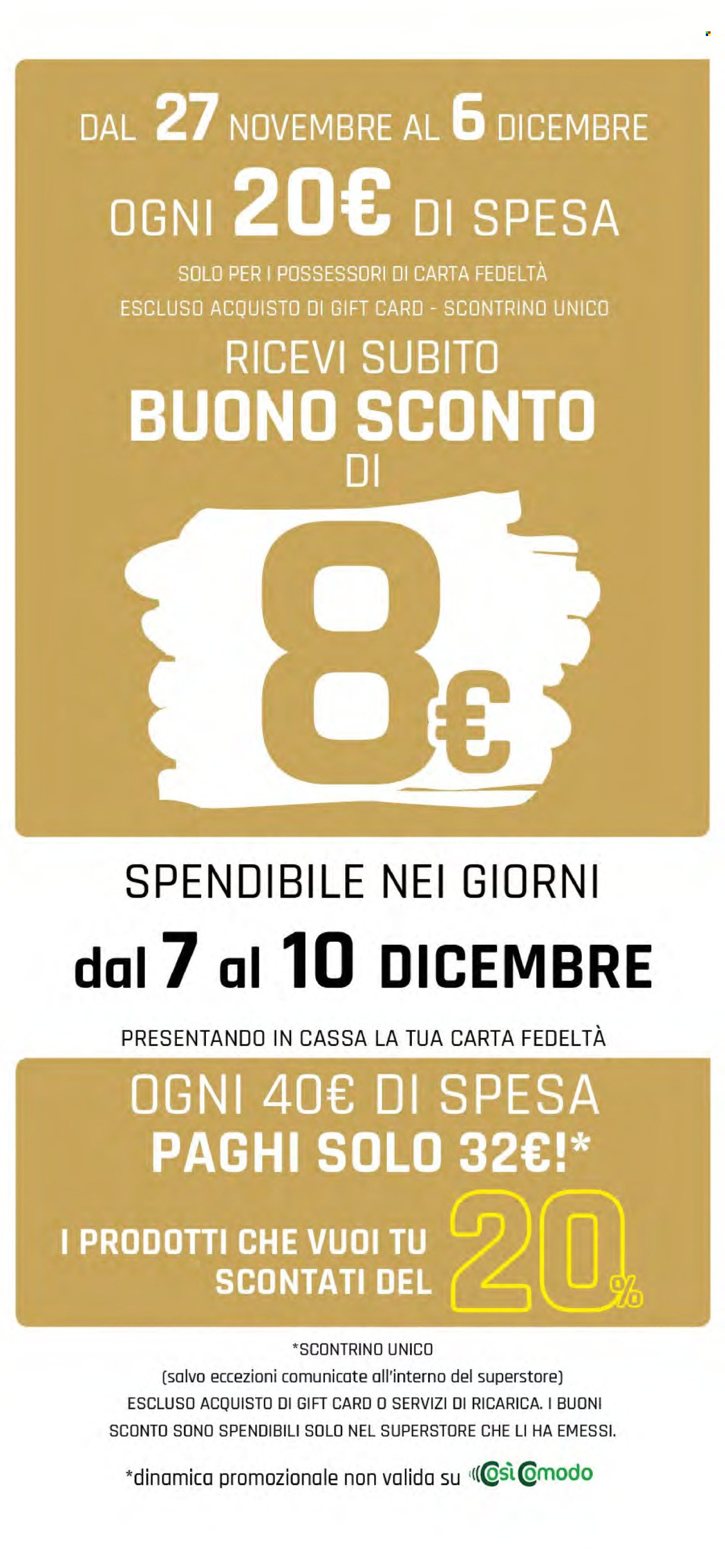 Volantino Famila - 27/11/2025 - 6/12/2025. Pagina 2