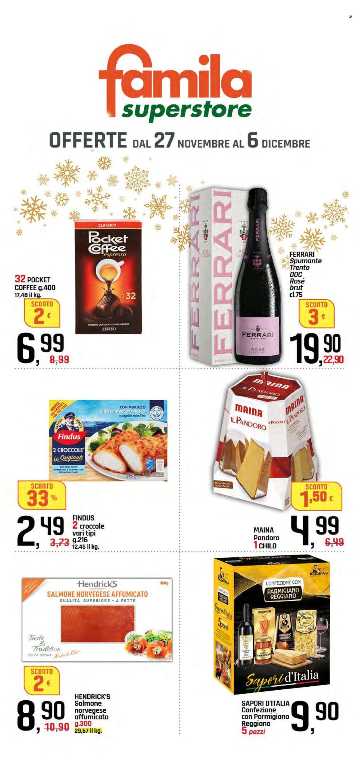 Volantino Famila - 27/11/2025 - 6/12/2025. Pagina 1