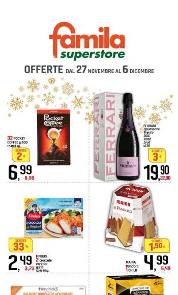 Volantino Famila - 27/11/2025 - 6/12/2025.