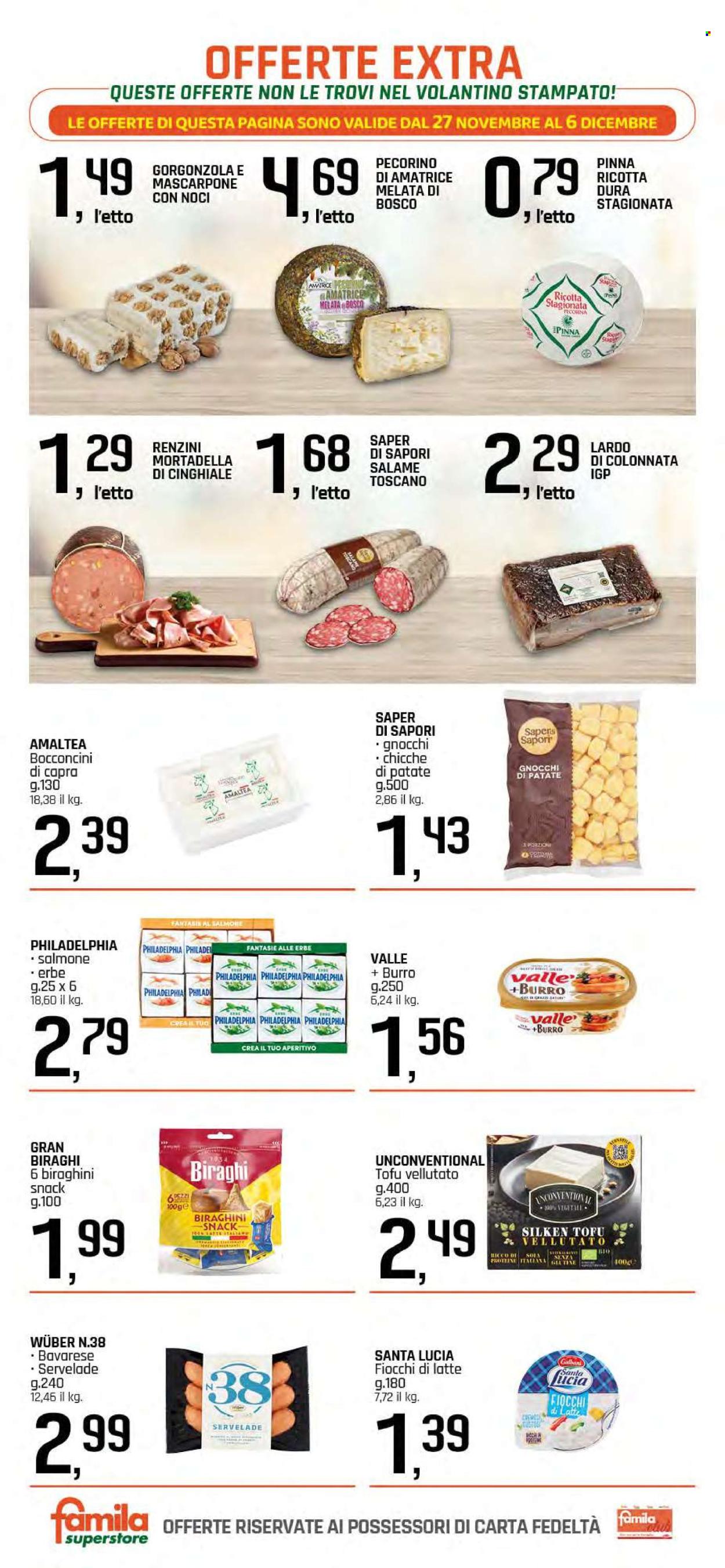Volantino Famila - 27/11/2025 - 6/12/2025. Pagina 22