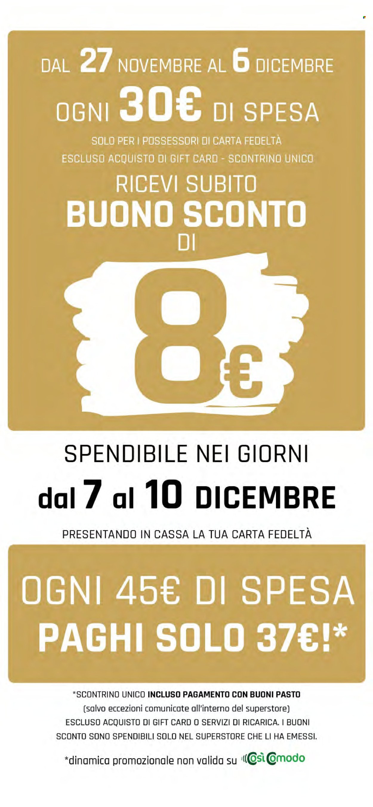 Volantino Famila - 27/11/2025 - 6/12/2025. Pagina 2