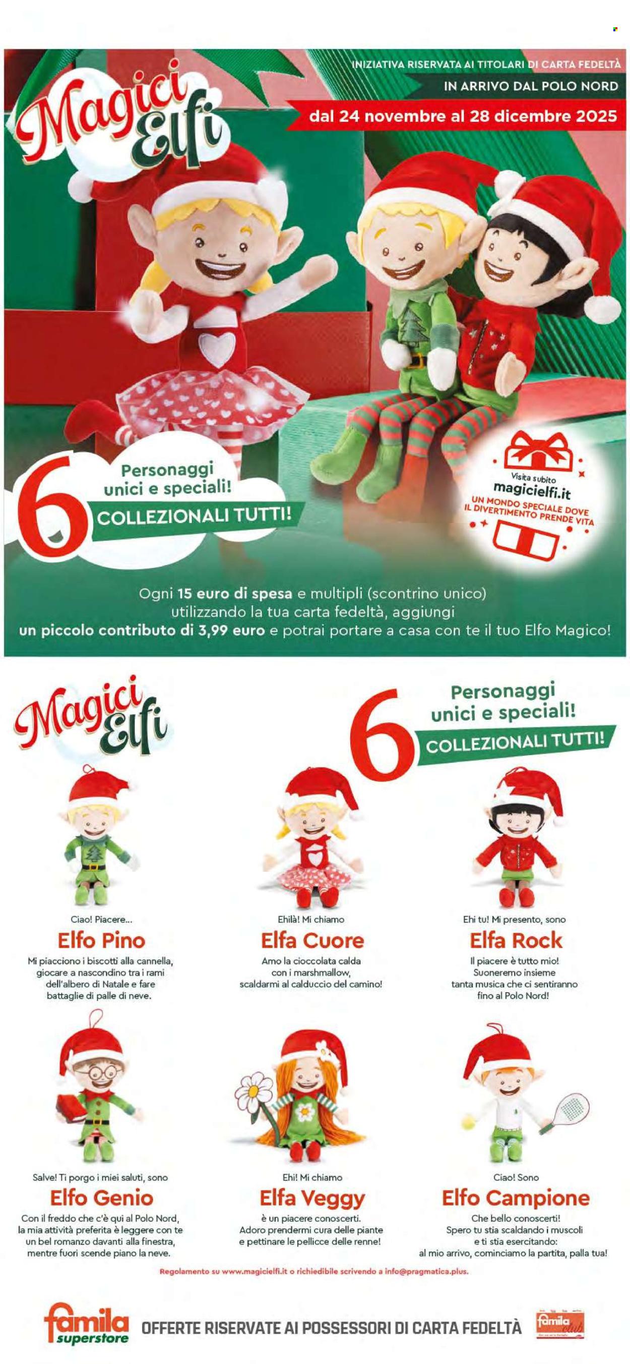 Volantino Famila - 27/11/2025 - 6/12/2025. Pagina 36
