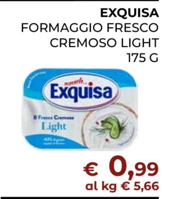EXQUISA Formaggio Fresco Cremoso/Light