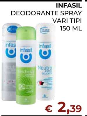 INFASIL DEODORANTE SPRAY