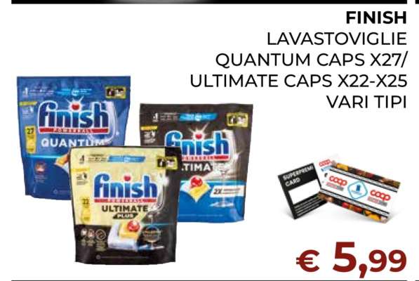 FINISH lavastoviglie