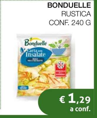 BONDUELLE RUSTICA