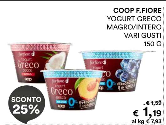 COOP F.FIORE YOGURT GRECO