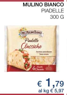 Mulino Bianco Piadelle