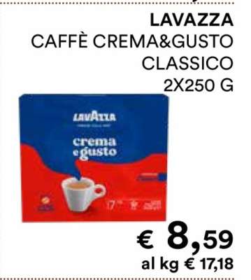 LAVAZZA CAFFÈ CREMA&GUSTO CLASSICO