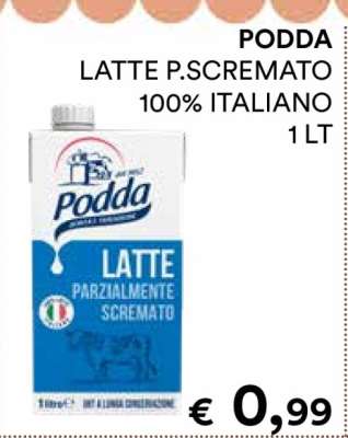 PODDA LATTE P.SCREMATO